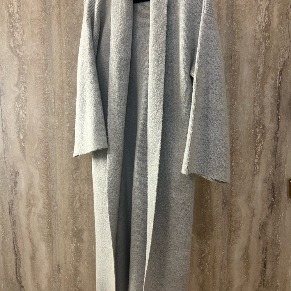 Oak + Fort Women's Grey Sweater Coat